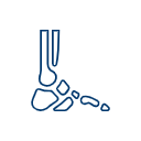 Fußknochen-Icon
